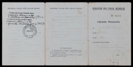 "Libretto personale di Leopold Verbosec" - [1945]