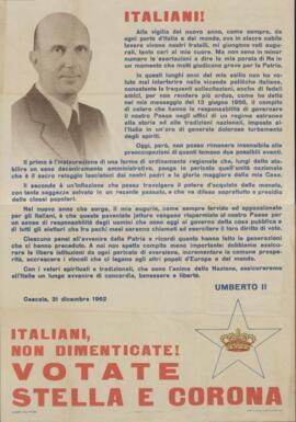 "Italiani non dimenticate!" - 1963