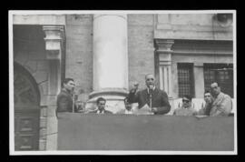 Pierangeli comizio in Piazza del popolo - [195-?]