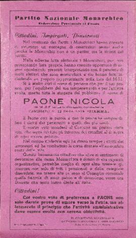 "Cittadini, impiegati, pensionati" - 1956