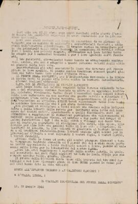"Delitti nazi fascisti" - 1944