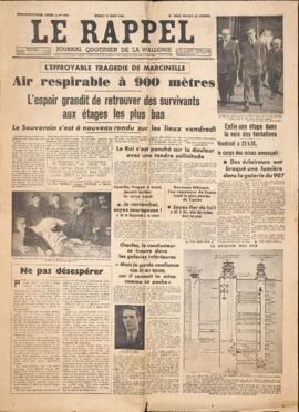 "Le Rappel" - 11 ago. 1956