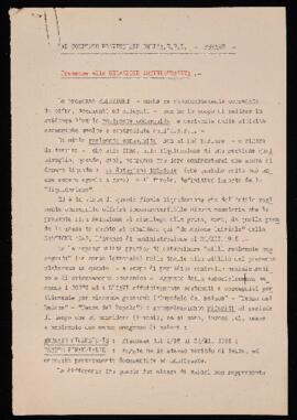 Relazione amministrativa 1946