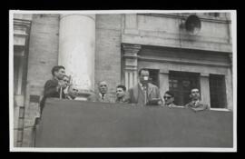 Comizio in Piazza del popolo - [195-?]