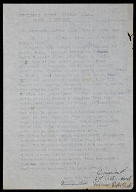 Dichiarazione Quaresima Quinto - [1946]