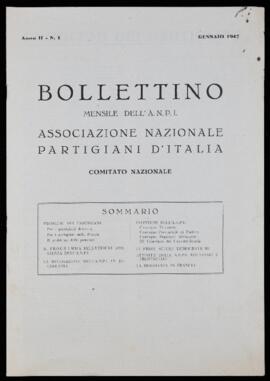 "Bollettino mensile dell'Anpi. Comitato nazionale" 1946