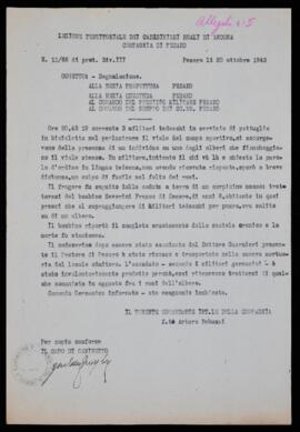 "Segnalazione" - 1943