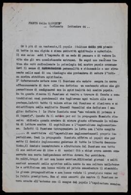 "Fronte della Gioventù" - 1944