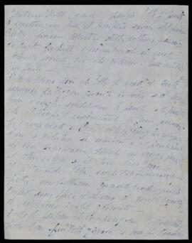 Lettera di Lea Pellissari a Cesare Del Vecchio - 1971