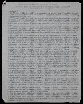 "Direttive circa il funzionamento del Fronte della gioventù" - [1946]