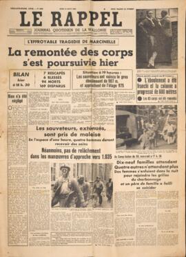 "Le Rappel" - 16 ago. 1956