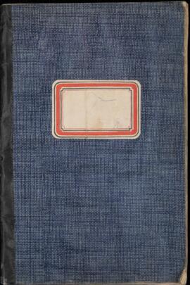 "Registro con note e appunti vari" - 1944