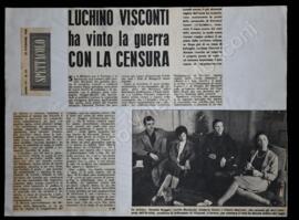"Luchino Visconti ha vinto la guerra con la censura"