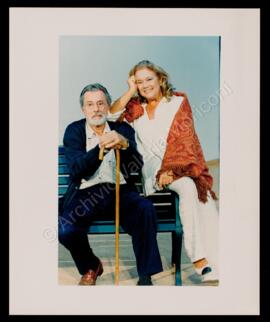 Gin game. Massimo De Francovich e Valeria Moriconi