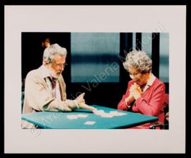 Gin game. Massimo De Francovich e Valeria Moriconi