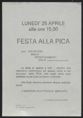 "Festa alla Pica" - 1988