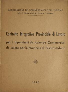 Contratto integrativo provinciale di lavoro per i dipendenti da Aziende commerciali