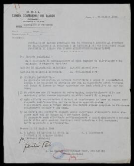 Accordo personale di salvataggio e di spiaggia - 1949