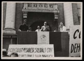 Comizio in Piazza del Popolo - [196-?]