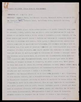 "PCI Comitato della zona di Fossombrone" 1964