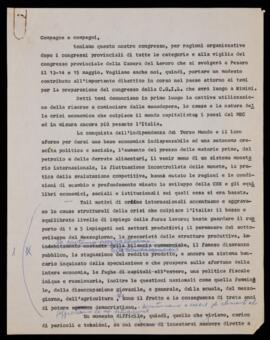 "Compagne e compagni" - 1977