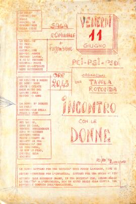 "Incontro con le donne"