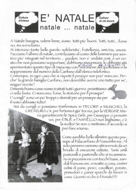 "E' Natale natale ... natale"