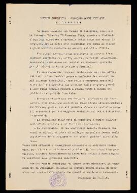 "Mozione conclusiva convegno donne mezzadre" - 1963