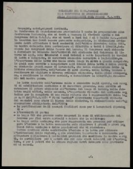 Conferenza di organizzazione
