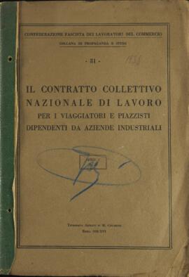 Contratto collettivo per i viaggiatori e piazzisti dipendenti da aziende industriali