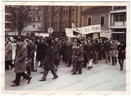 Corteo in Via IX Febbraio  - 1973