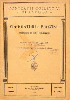 Viaggiatori e piazzisti dipendenti da aziende commerciali