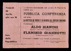 "La vertenza dei medici e la riforma del sistema sanitario" - [1966]