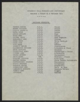 "Congresso della Federmezzadri provinciale" - 1963
