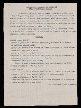 "Informazioni sulle lotte aziendali nella provincia di Pesaro" - 1963