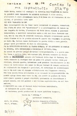 "Contro le BR ma soprattutto contro lo stato"