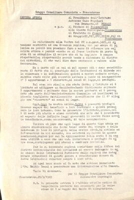 "Lettera aperta"