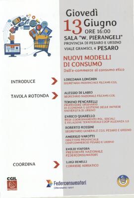 "Nuovi modelli di consumo" - [2019]