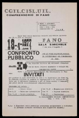 "Confronto pubblico" - 1977