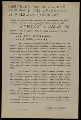 "Assemblea - manifestazione"