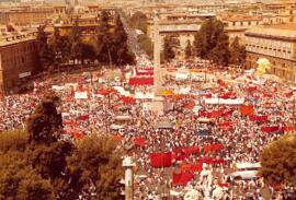 Piazza del popolo Roma