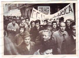 Corteo in Corso XI Settembre - 1973