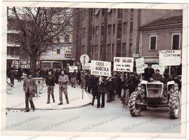 Corteo in Via IX Febbraio - 1973