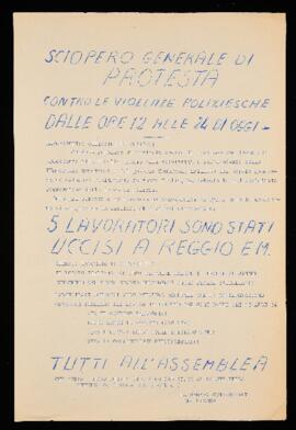 "Comunicato" - [1965]