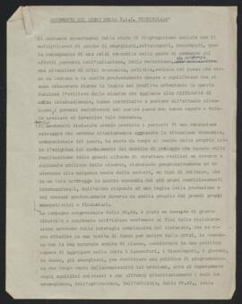 "Documento sul legno della FLC provinciale" - [1973]