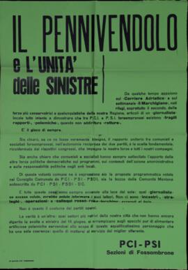 "Il pennivendolo e l'unità delle sinistre"