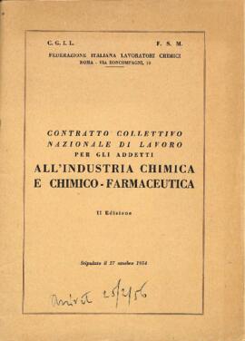 Contratto collettivo nazionale di lavoro per gli addetti all’industria chimica e chimico-farmaceutica