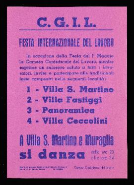 "Festa internazionale del lavoro" - [196-?]