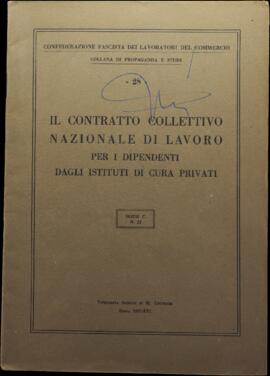 Contratto collettivo nazionale di lavoro per i dipendenti dagli Istituti di cura privati