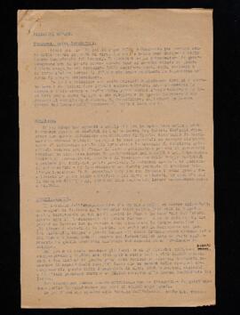 Relazione morale della Segreteria - 1947